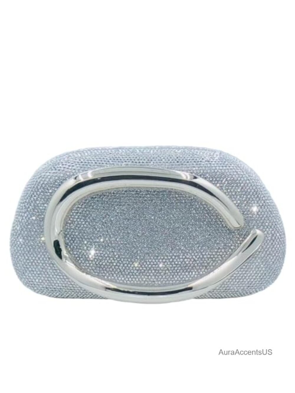 Rhinestone Crystal Clutch Purse Satin Evening Bag Wedding Formal Handbag Mini